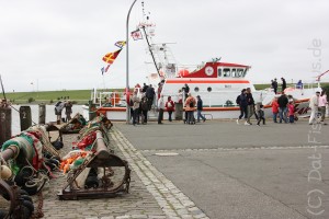 Seenotrettungskreuzer im Büsumer Hafen 2011